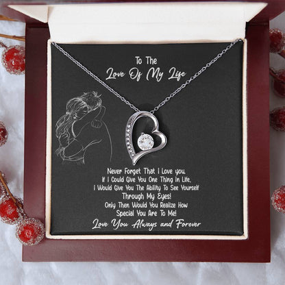 Never Forget That I Love You ?? Forever Love Necklace
