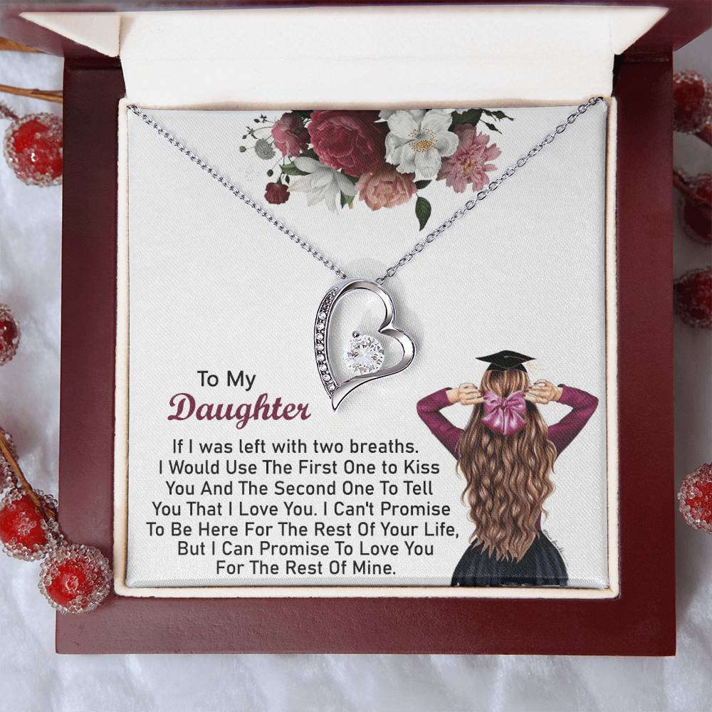 Graduation Gift For Daughter Graduation Day Necklace 1 Forever Love Necklace