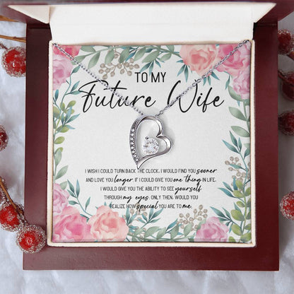 My Future Wife Necklace Gift To My Wife Necklace Customize Future Wife Necklace Necklace For Wife Necklace Gift For Wifewife Forever Love Necklace