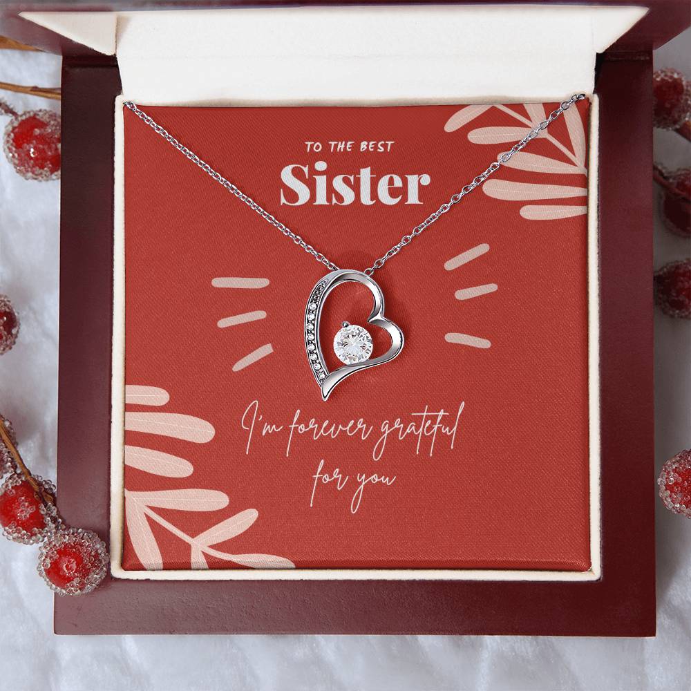 Sister Gift 1.3 Forever Love Necklace