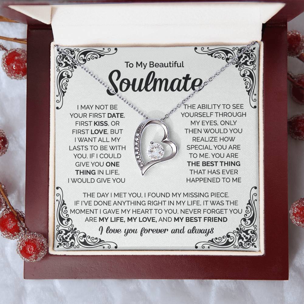 You Are My Life, My Love, And My Best Friend - Forever Love Necklace