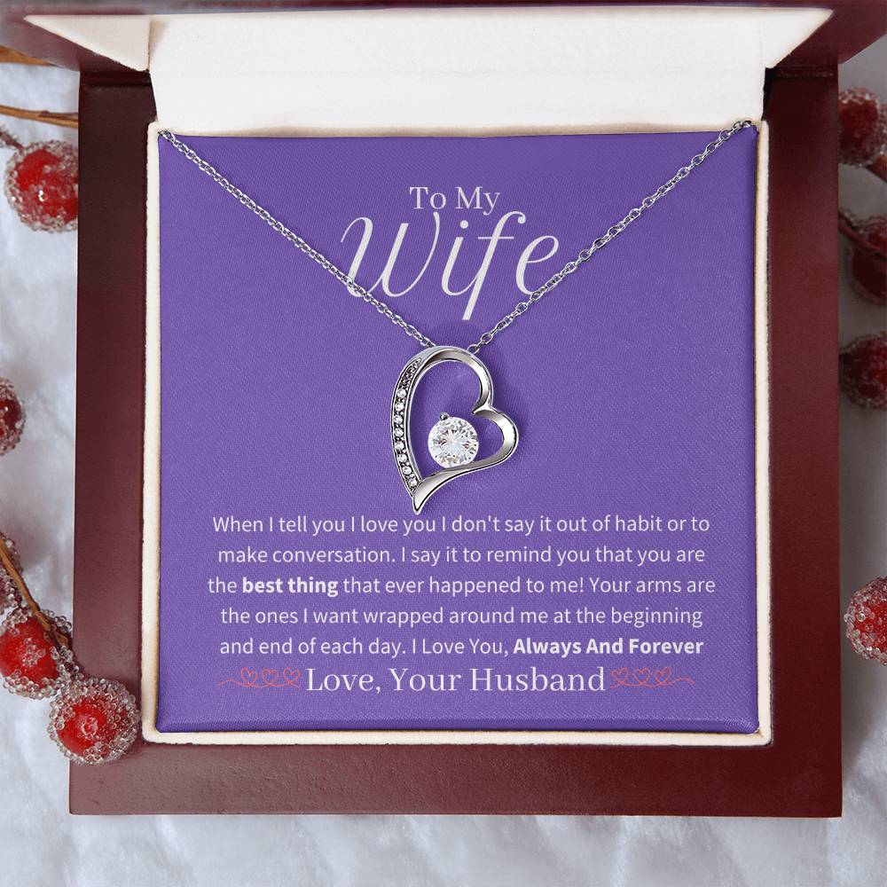 Always And Forever Necklace 1 Forever Love Necklace