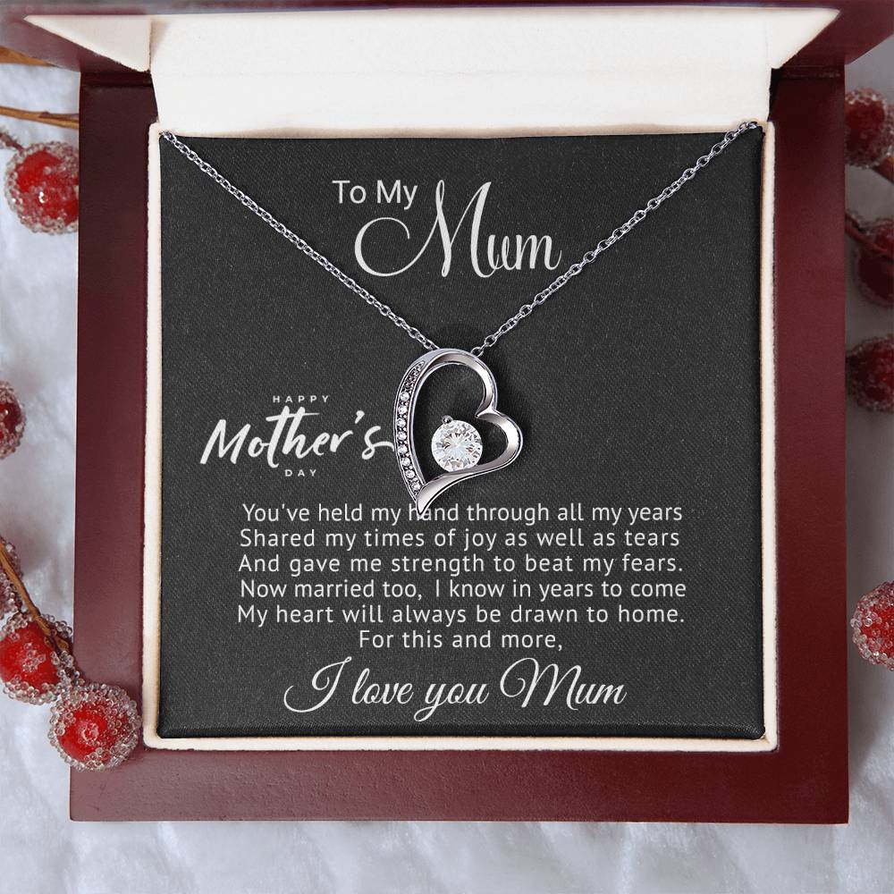 To My Mum - For Mother's Day 1 Forever Love Necklace