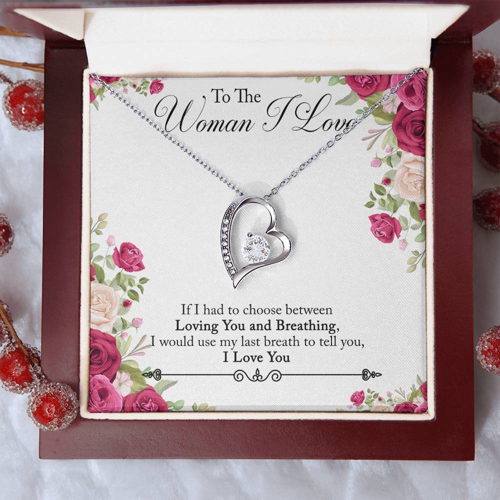 To The Woman I Love Forever Love™ Necklace Forever Love Necklace