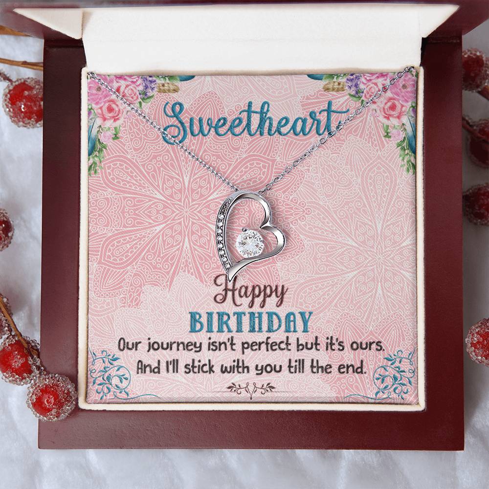 50Th Birthday Gift For Wife Jewelry Gifts For Wife Forever Love Necklace