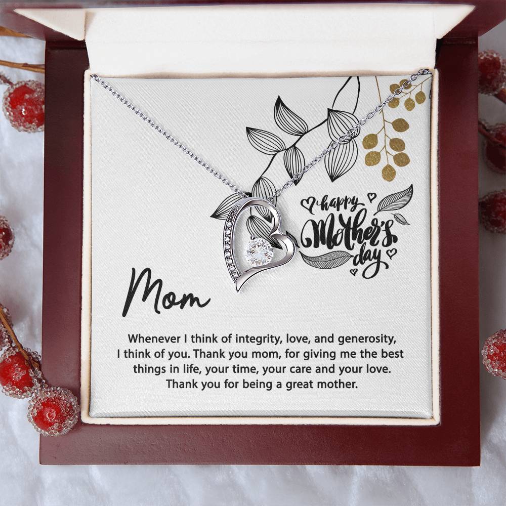 Mother Necklace Customize Gift?? Mother's Day Gift  Alluring Necklace Forever Love Necklace