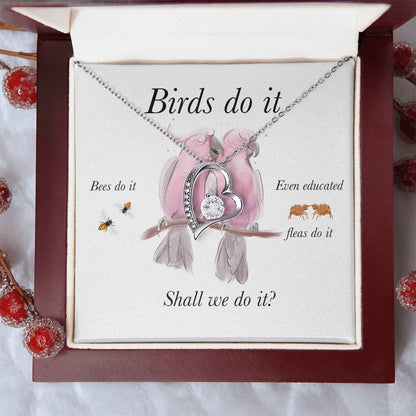 Funny Necklace Humorous Gifts Quirky Gifts Birthday Card Sentimental Gifts For Girlfriend Girlfriend Jewelry Girlfriend Gift Forever Love Necklace