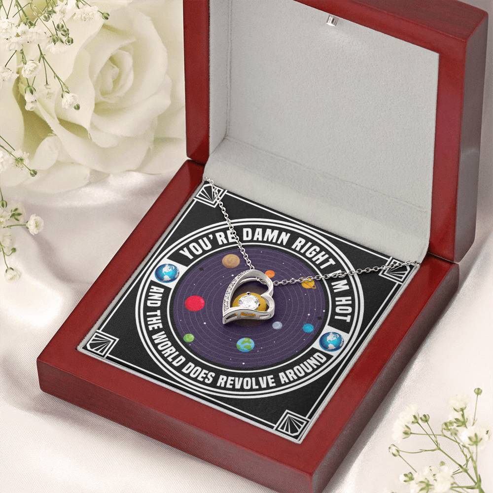 Yes I Know I’m Hot Forever Love Necklace