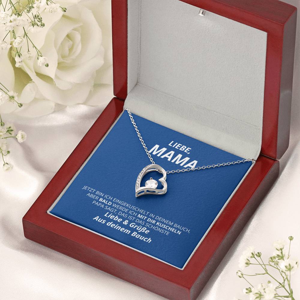 Werdende Mutter Forever Love Necklace