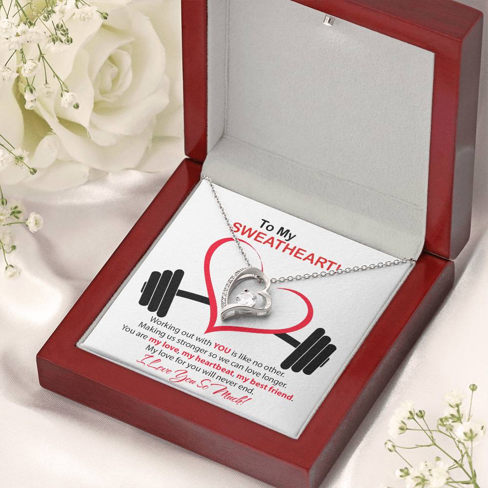 Forever Love Sweatheart! Forever Love Necklace
