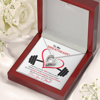 Forever Love Sweatheart! Forever Love Necklace