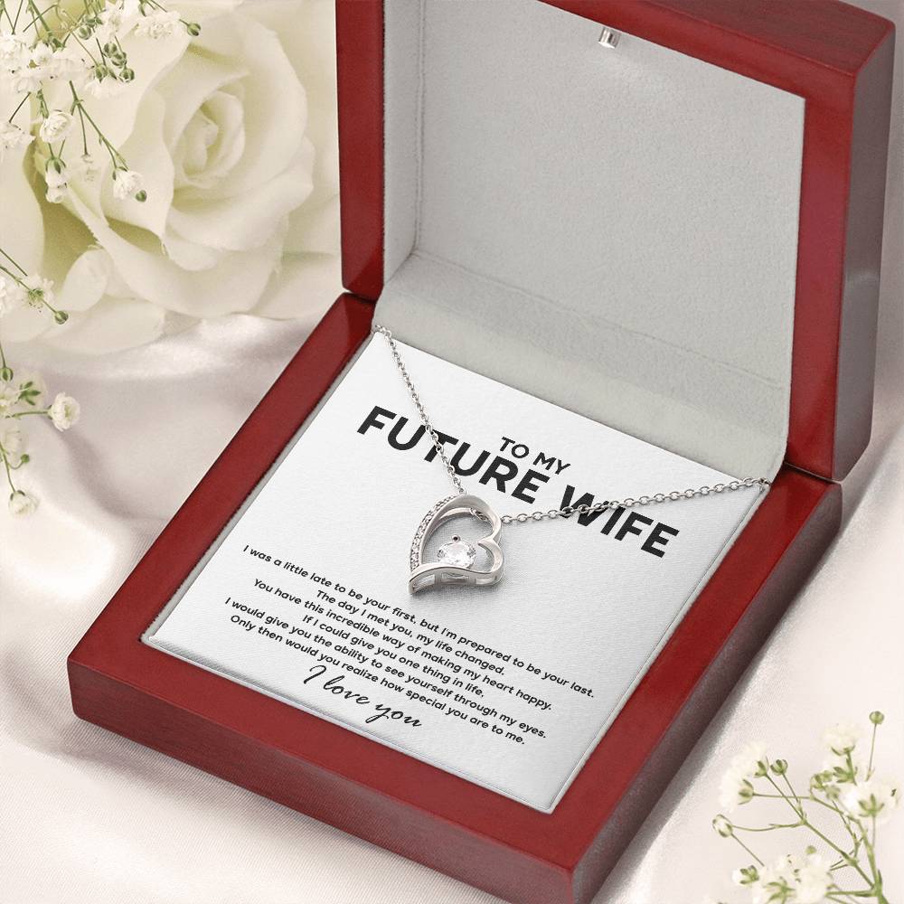 To My Future Wife - Forever Love Necklace - So130 Forever Love Necklace