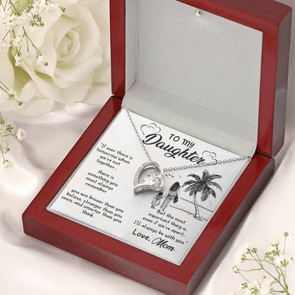 Gift For Daughter From Mom Someday When Pages Of My Life Ends Daughter Necklace Gift For Daughter Daughter Jewelry Mother Daughter Forever Love Necklace