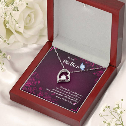 To My Mom 1 Forever Love Necklace