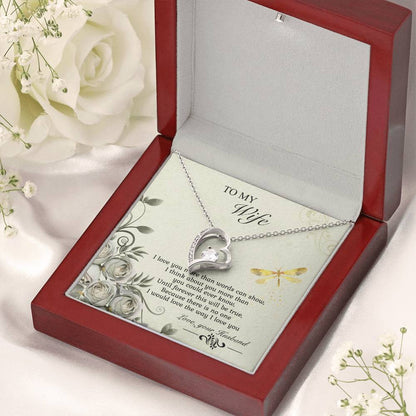 I Love You For Forever Limited Edition Forever Love Necklace Forever Love Necklace