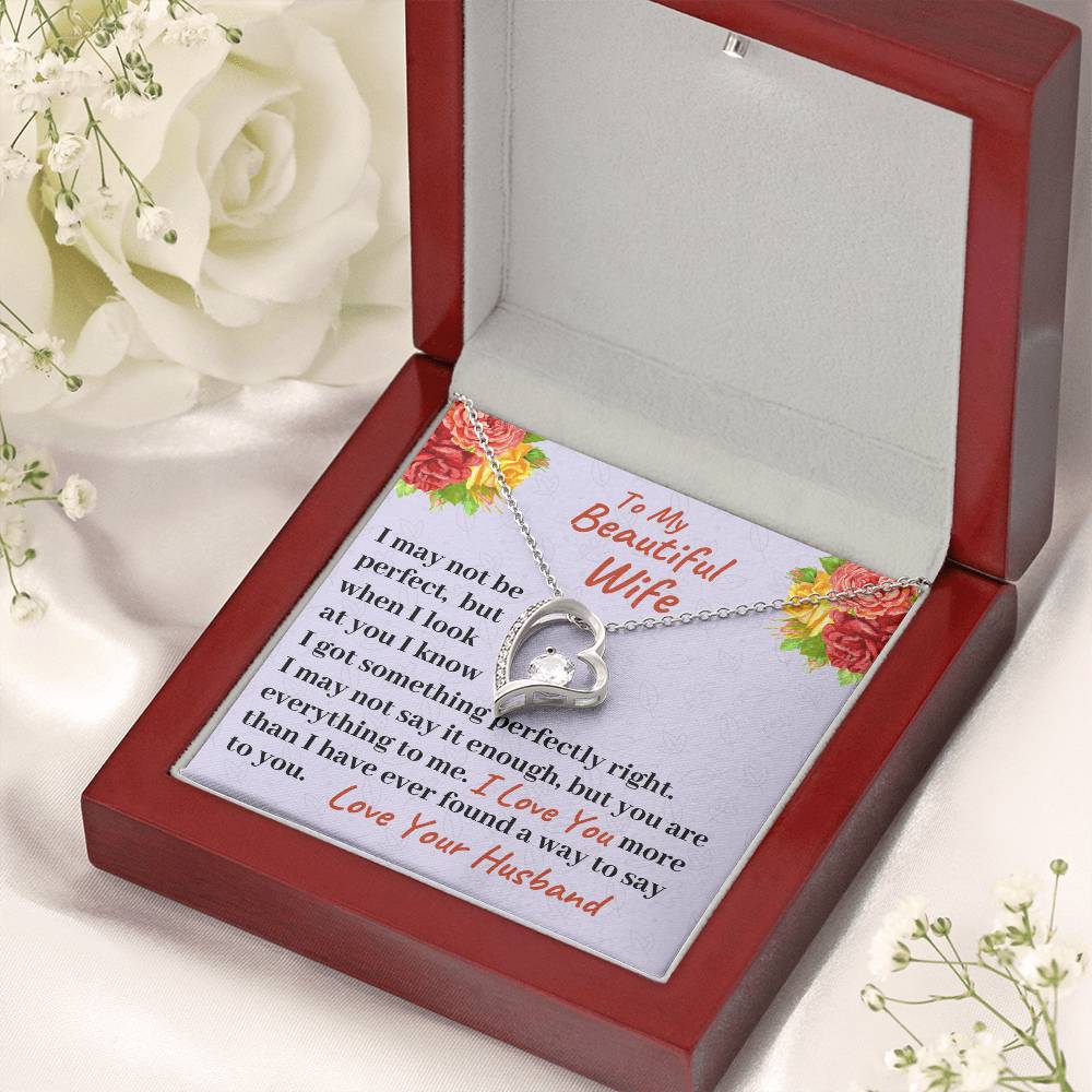 To My Beautiful Wife You Are Everything To Me Necklace 1