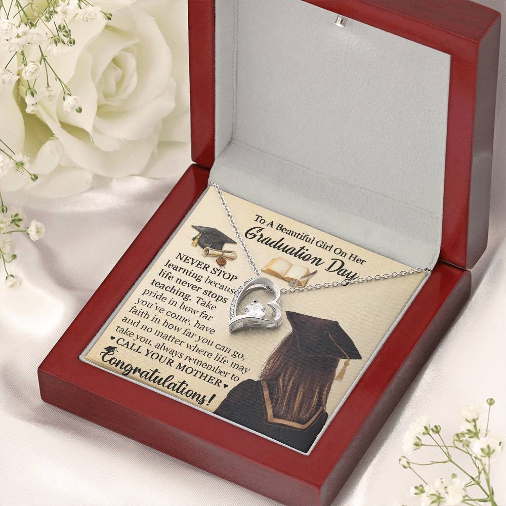 Graduation 2021 From Mother - Forever Love Necklace™ Forever Love Necklace