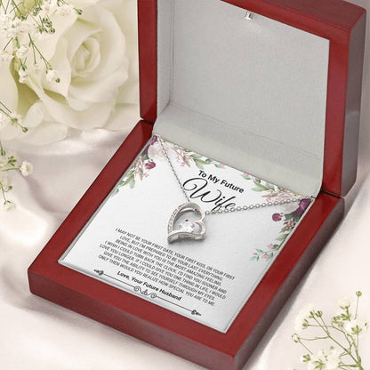 To My Future Wife Love You Longer Necklace Forever Love Necklace