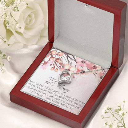 To My Mommy Necklace To My Mommy Jewelryto My Mom Forever Love Necklacecustom Necklace For Mom Mommy Birthday Necklace Gift Forever Love Necklace