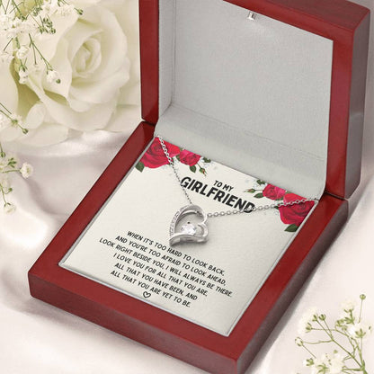 To My Girlfriend I’ll Always Be There Necklace 1 Forever Love Necklace