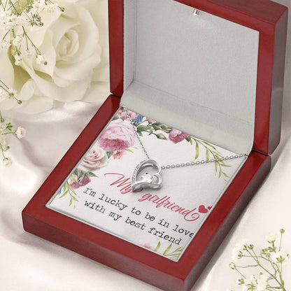 Girlfriend Birthday Gift Jewelry Girlfriend Necklace Necklace For Girlfriend From Boyfriend Necklace For Girlfriend Girlfriend Forever Love Necklace