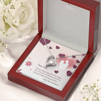Gift For Wife Always Inspired Me Necklace 1 Forever Love Necklace