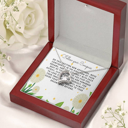 Class Of 2022 Necklace Jewelry Gift Graduation Gift For Daughter Gift From Mom I'll Always Be There For You Forever Love Necklace