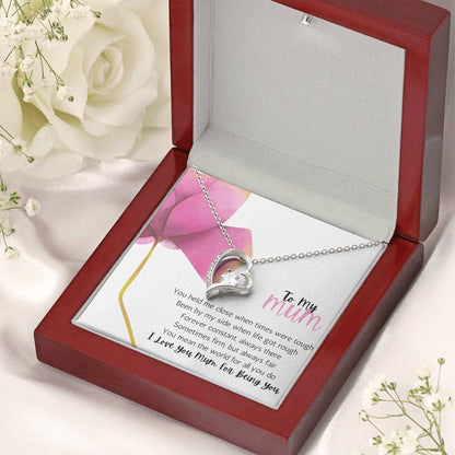 I Love You Mum Forever Love Necklace