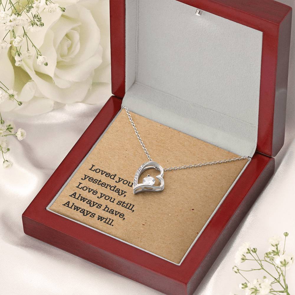 The Always Will Necklace - Customize Gift For Your Loved One ?? Forever Love Necklace
