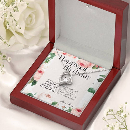 30th Birthday Gifts For Daughter Gift For Daughter From Mom Daughter Mother Necklace Daughter Gift From Mommy 1 Forever Love Necklace