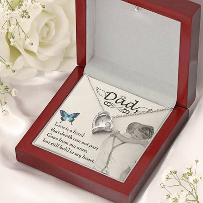 Dad Love Is Board Thay Death Can Not Part Necklace 1 Forever Love Necklace