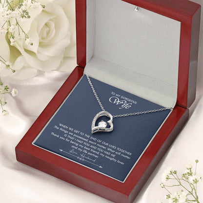 Perfect Necklace For Your Wife ?? Forever Love Necklace