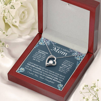 Mothers Day Heart Necklace Forever Love Mother Daughter 2 1 Forever Love Necklace
