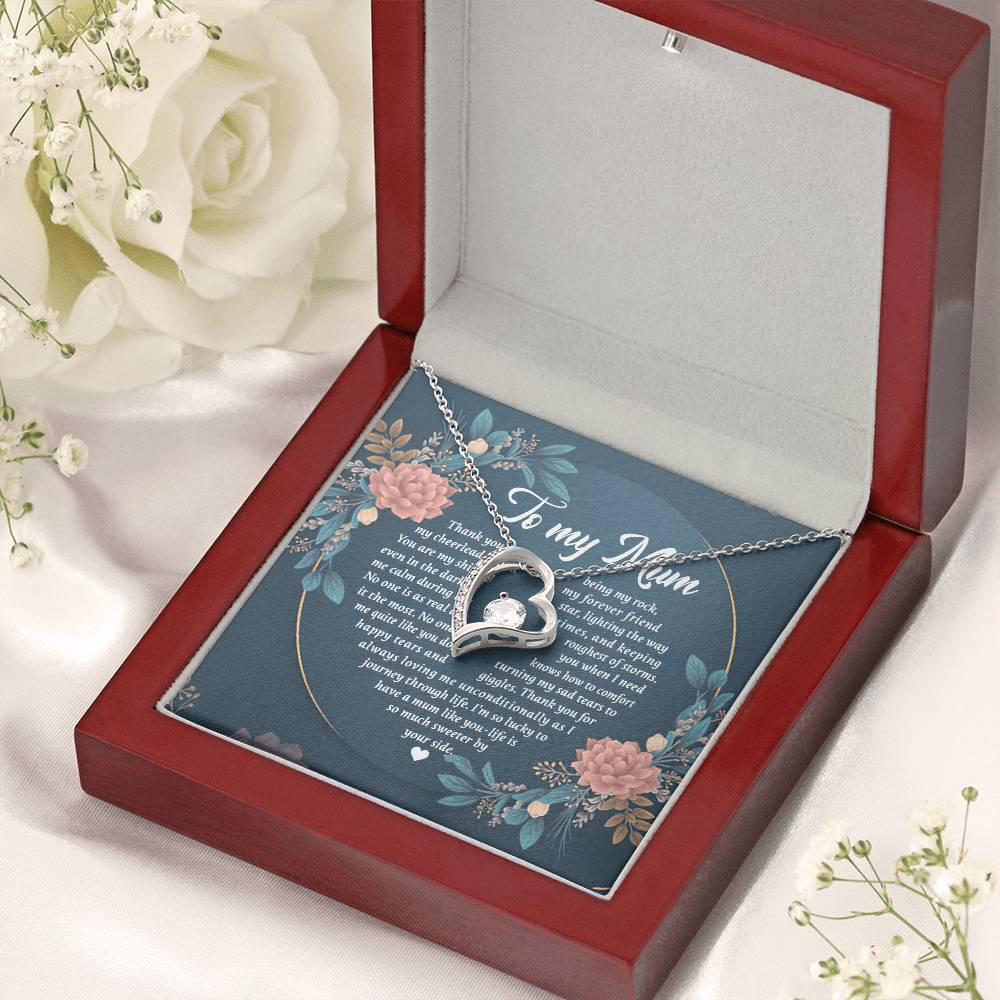To My Mum Forever Love Necklace