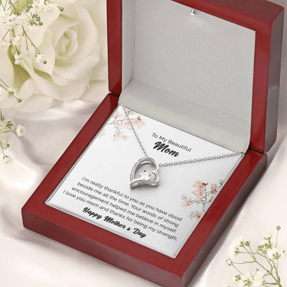 Mother's Day Gift For Mom Gift From Son Gift From Daughter 1 Forever Love Necklace