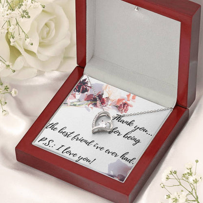 Heart Necklace I Love You Beautiful Customize Jewelry For Your Wife Girlfriend Bff Future Wife Forever Love Necklace