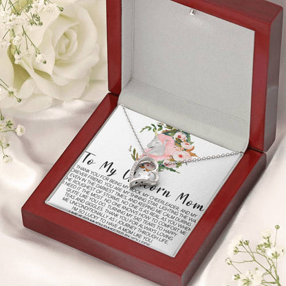 To My Unicorn Mom Mom Wedding Gift From Bride Gift For Mom On Wedding Day Mother Of The Bride Necklace Wedding Gift For Mom Bride To Mom Forever Love Necklace