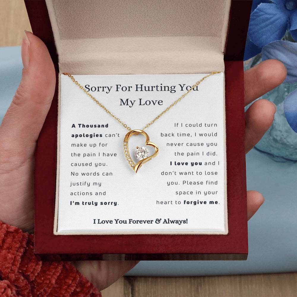 Sorry My Love - Forever Love Necklace