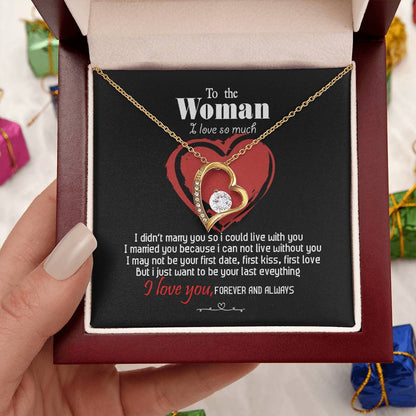 I Love You Forever & Always Forever Love 1 Forever Love Necklace