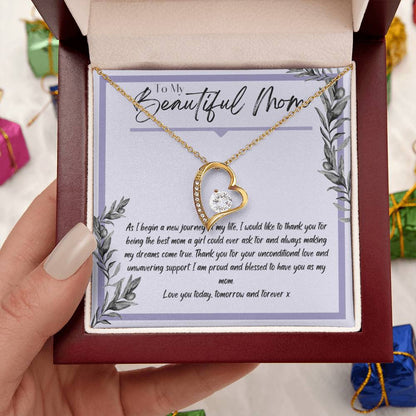 Beautiful Mum Forever Love Necklace