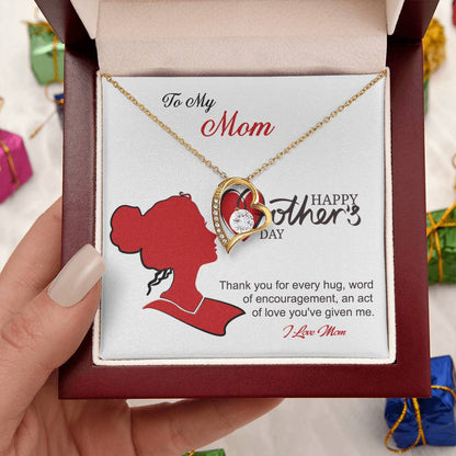 I Love Mom Mother Necklace 1 Forever Love Necklace