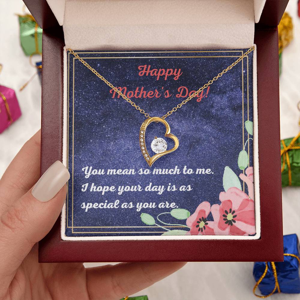 Mother’S Day  Your Are Special - Forever Love Necklace Forever Love Necklace