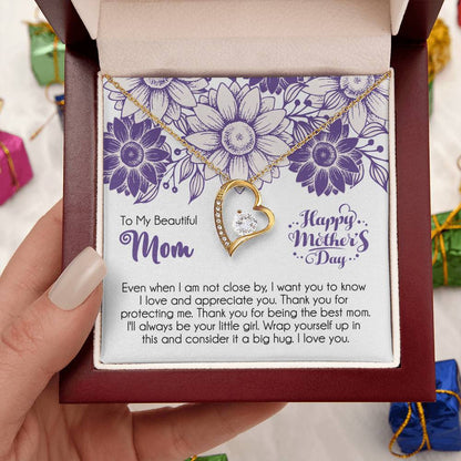 Mother's Day Gift  Necklace For Mom  Mother's Day Necklace  Best Gift For Mom  Mother's Day Necklace 1 Forever Love Necklace