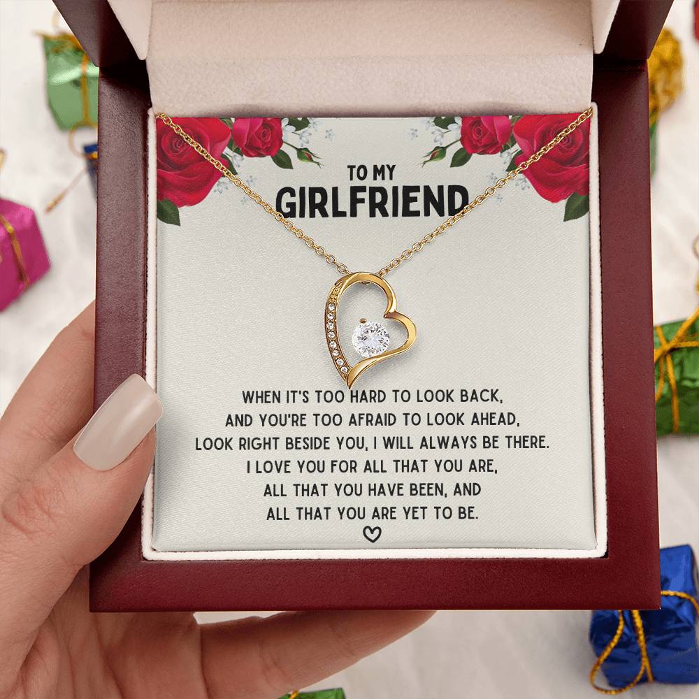 To My Girlfriend I’ll Always Be There Necklace 1 Forever Love Necklace