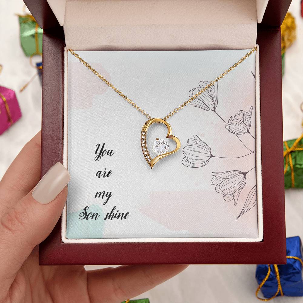 You Are My Son Shine 2 1 1 Forever Love Necklace