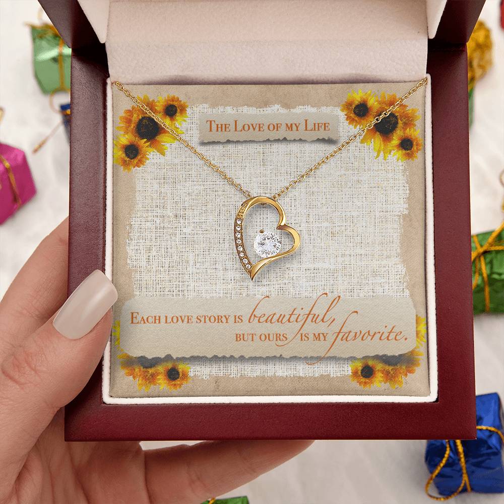 To The Love Of My Life Necklace Anniversary Gift For Wife Gift For Wife Wife Necklace Wife Birthday Gift Valentines Day Gift For Wife Forever Love Necklace