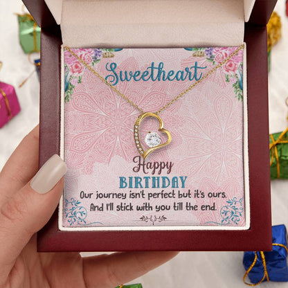 50Th Birthday Gift For Wife Jewelry Gifts For Wife Forever Love Necklace