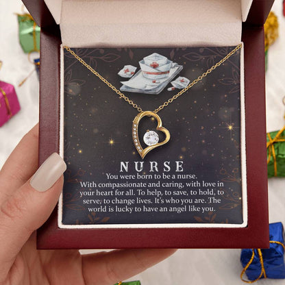 To My Nurse Stethoscope Necklace Nursing Necklace Nurse Graduation Gift For Nurse Nursing Student Gift For New Nurse Gift Ideas Forever Love Necklace