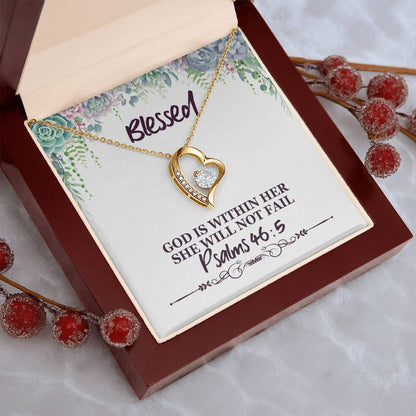 Psalms 465 God's Promise Necklace 2 1 Forever Love Necklace