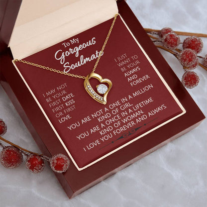 Forever Love Necklace To My Gorgeous Soulmate 1 Forever Love Necklace